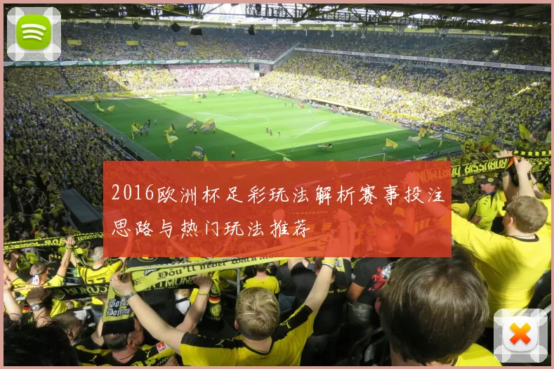 2016欧洲杯足彩玩法解析赛事投注思路与热门玩法推荐
